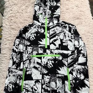 ATSUKO - Cowboy Bebop
CREW PANELS BLACK AND WHITE PACKABLE ANORAK